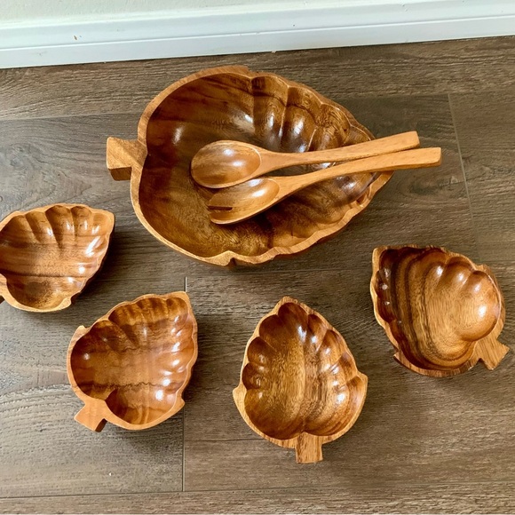 Vintage Monkey Pot Salad Set Bowls - Picture 8 of 8